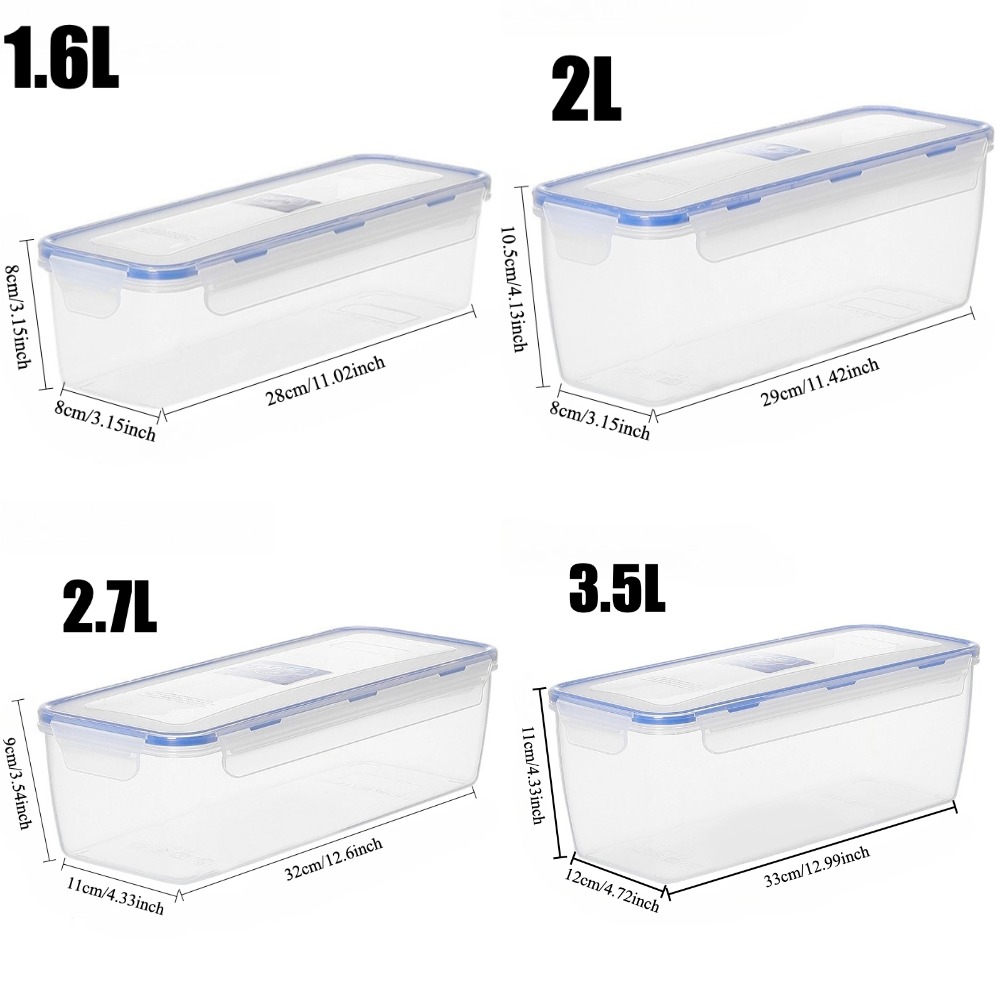 食品保存容器、気密漏れ防止ライスシリアルボックス、BPAフリ - Travel Accessories Box のレビューと価格