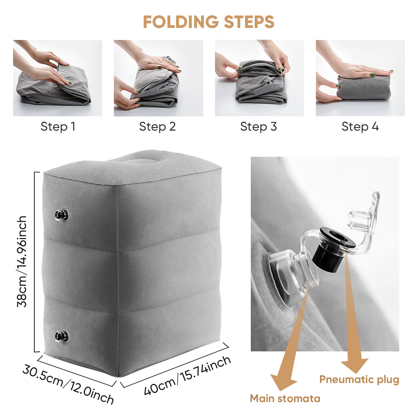 飛行機用フットレスト 旅行用フットレスト枕 エアプレーン用イ - Travel Pillow Inflatable のレビューと価格