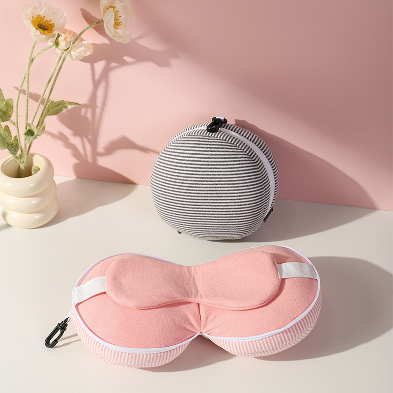 2 in 1トラベルネックピロー（収納バッグ付き）、折りたた - Travel Pillow Inflatable のレビューと価格