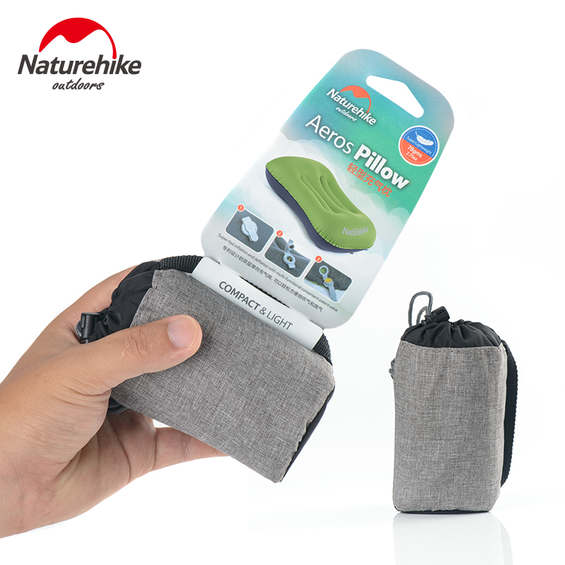 Naturehike ポータブル TPU ポリエステルインフ - Travel Pillow Inflatable のレビューと価格
