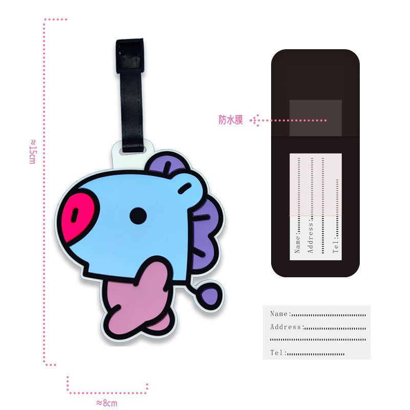 BT21のかわいいキャラクターキーホルダー、カワイイユニセッ - Travel Accessories Deals のレビューと価格