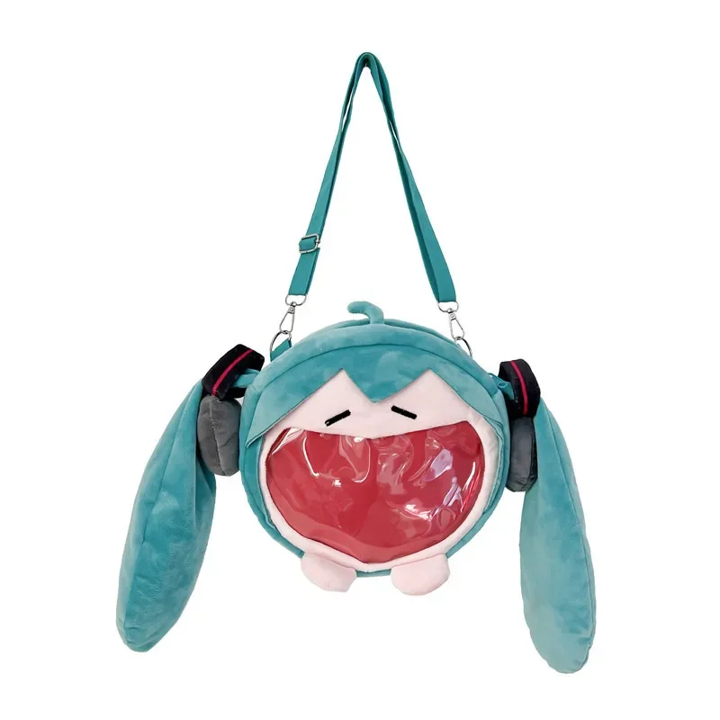 ! !! 初音ミクショルダーバッグバックパックかわいいアニメ - Travel Accessories Cute のレビューと価格