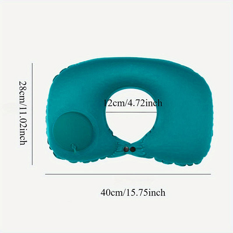 インフレータブルポータブルネックピロー、収納可能で自己充填式 - Travel Pillow Inflatable のレビューと価格
