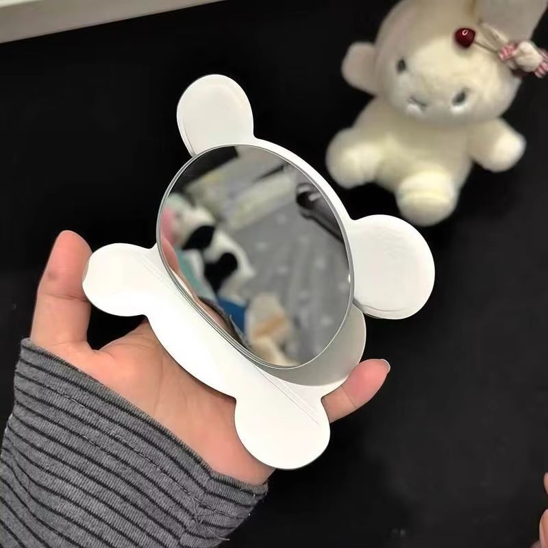 リラックマ折りたたみ化粧鏡かわいいシンプルなポータブル手持ち - Travel Accessories Deals のレビューと価格