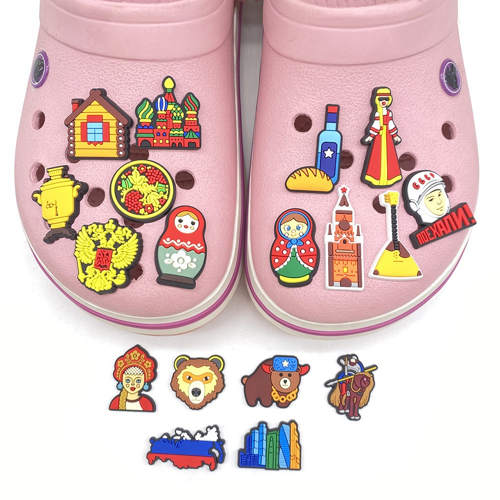 新入荷 1-18個入り 聖ワシリヤ大聖堂 ロシア風 シューズ - Travel Accessories Present のレビューと価格