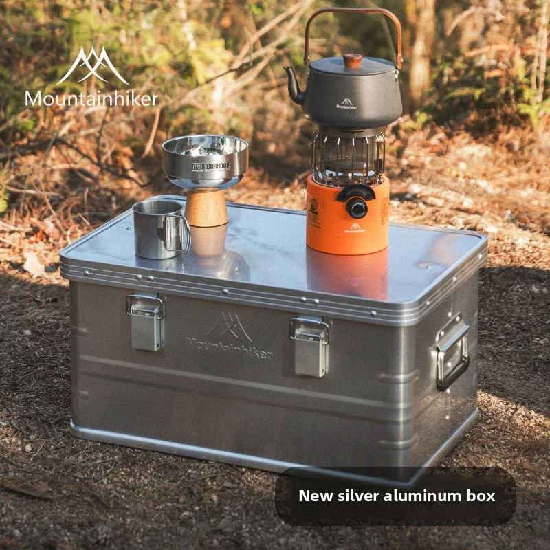 Mountainhiker 新しいアルミ合金屋外収納ボックス - Travel Accessories Box のレビューと価格