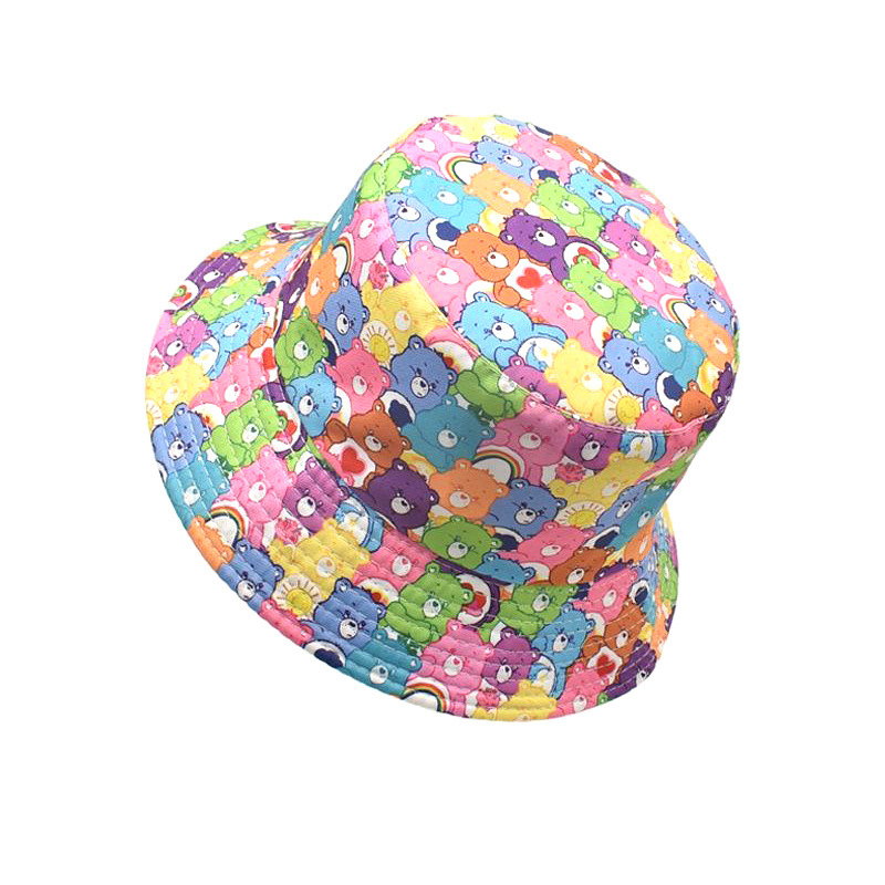 新しいかわいい漫画ケアベアーズ漁師の帽子日焼け止め両面盆地帽 - Travel Accessories Deals のレビューと価格