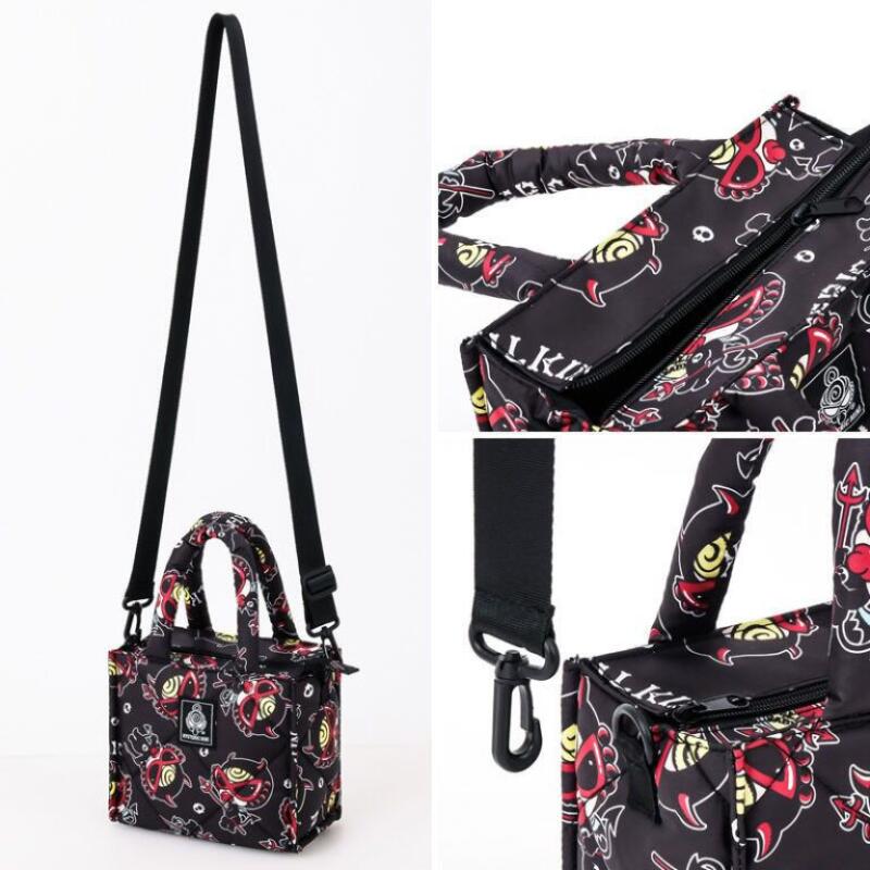 新しいかわいいヒステリックミニハンドバッグ漫画プリント大容量 - Travel Accessories Cute のレビューと価格