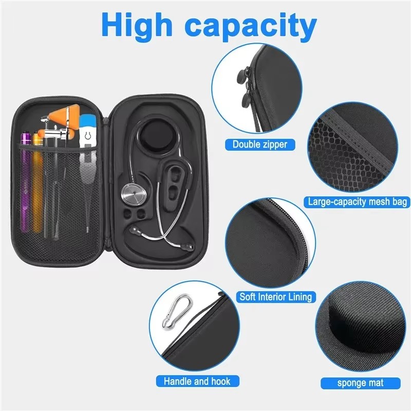 EVA ポータブル聴診器収納整理ボックス旅行用保護ケースメッ - Travel Accessories Box のレビューと価格