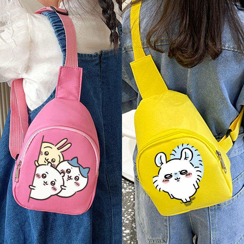 Chiikawaの漫画旅行用バックパック用クロスボディバッグ - Travel Accessories Pink のレビューと価格