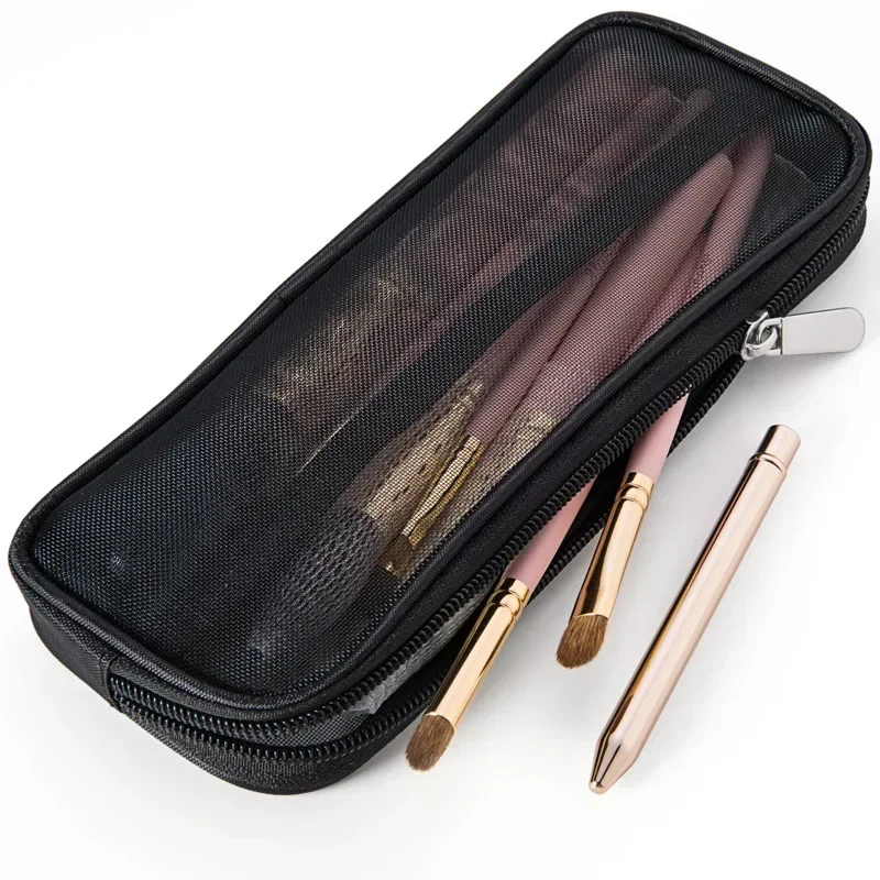 化粧ブラシトラベルケース化粧品トイレタリーバッグオーガナイザ - Travel Accessories Box のレビューと価格