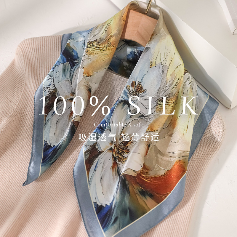 100% リアルシルクスカーフゴージャスなヘアバンドスカーフ - Travel Accessories Present のレビューと価格